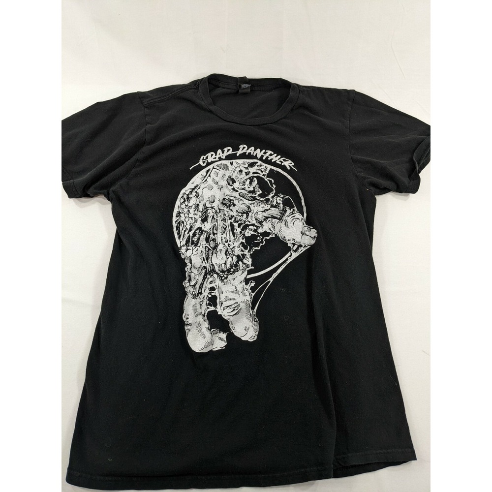 The Concert T-shirt Tee Men All Black Men T-shirt Crap Panther Medium‎